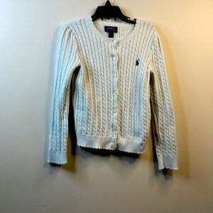 Polo Ralph Lauren Cable Knit Sweater.  Size 6x.